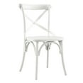 thumbnail image 1 of Modway Gear Dining Side Chair in White, 1 of 10
