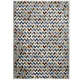 thumbnail image 1 of Modway Gemma Chevron Mosaic 5x8 Area Rug in Multicolored, 1 of 7