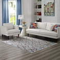 thumbnail image 1 of Modway Gemma Chevron Mosaic 8x10 Area Rug in Multicolored, 1 of 7