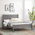 thumbnail image 1 of Modway Georgia Full Wood Platform Bed in Gray, 1 of 3