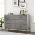 thumbnail image 1 of Modway Georgia Wood Dresser in Gray, 1 of 6