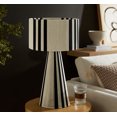 thumbnail image 1 of Modway Gia Handwoven Cotton Thread Striped or Plain Table Lamp in Black by Modway, 1 of 10