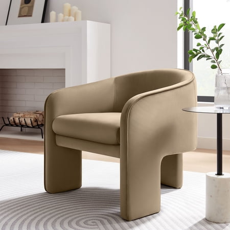Greer Accent Armchair in Taupe