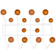 thumbnail image 1 of Modway Gumball Modern Wood Iron and Steel Coat Rack in Caramel, 1 of 4