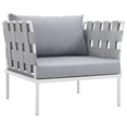 thumbnail image 1 of Modway Harmony Outdoor Patio Aluminum Armchair, Multiple Colors, 1 of 6