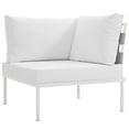thumbnail image 1 of Modway Harmony Outdoor Patio Aluminum Corner Sofa, Multiple Colors, 1 of 6