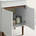thumbnail image 1 of Modway Harvest 24" Bathroom Vanity Cabinet (Sink Basin Not Included) in Gray Walnut, 1 of 9