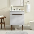 thumbnail image 1 of Modway Harvest Bathroom Vanity in Gray White, 1 of 10