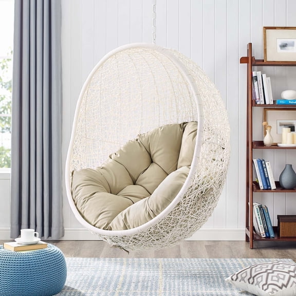 Hide Sunbrella Fabric Swing Outdoor Patio Lounge Chair Without Stand-EEI-3634