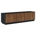 thumbnail image 1 of Modway Holden 2-Drawer Wood TV Stand for TVs up to 70" in Black and Walnut, 1 of 10