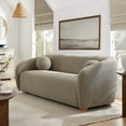 thumbnail image 1 of Holland 85" Chenille Fabric Sofa in Taupe, 1 of 10