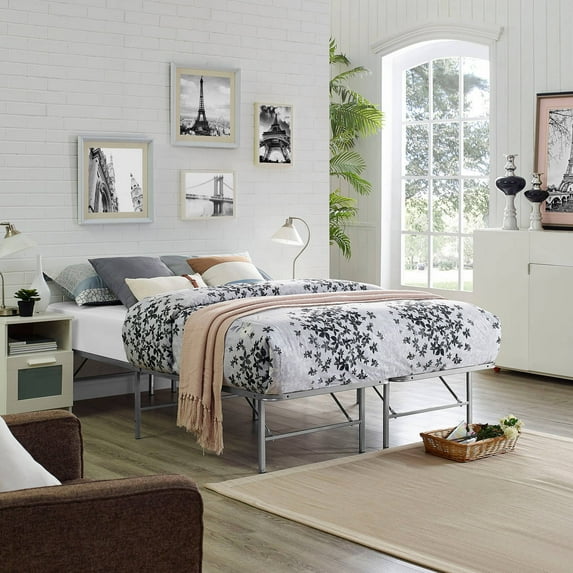 Modway Horizon Full Stainless Steel Bed Frame, Multiple Colors