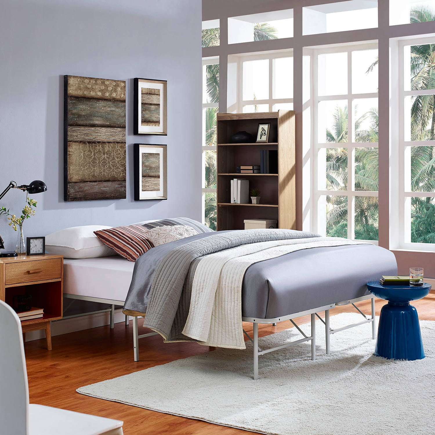 Modway queen bed sales frame