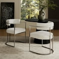 thumbnail image 1 of Modway Huron Dining Accent Chair in Silver Cream, 1 of 10