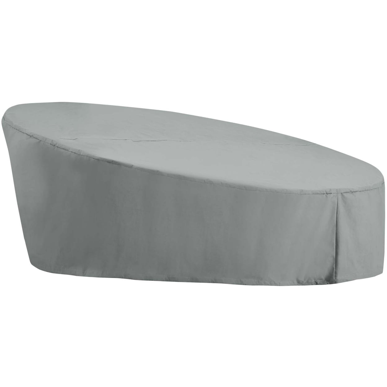 Gray All-Weather Polyester Outdoor Daybed Furniture Cover