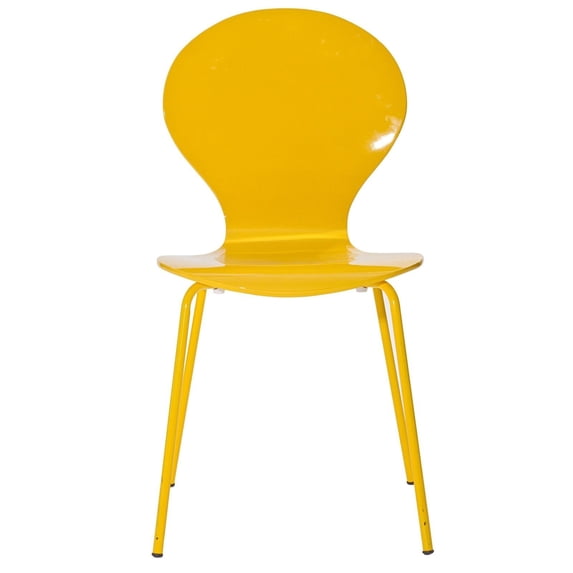 Modway Insect Stackable Wood Dining Side Chair, Multiple Colors
