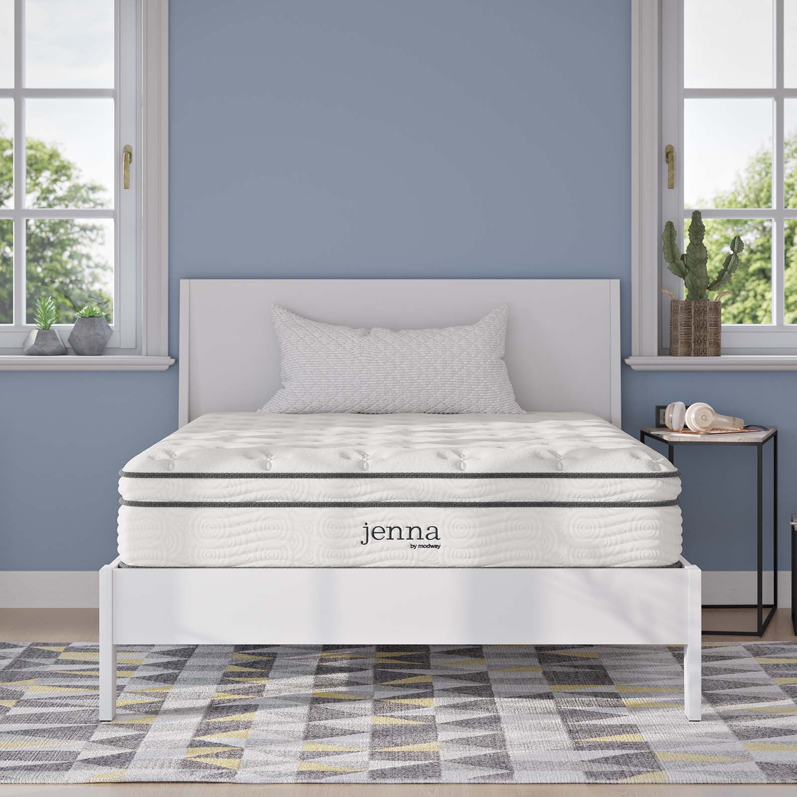 Modway Jenna 10" Innerspring and Foam Full Mattress