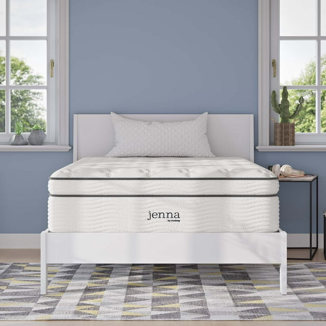 Modway Jenna 14" Innerspring and Foam Full Mattress