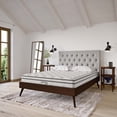 thumbnail image 1 of Modway Jenna 6" Innerspring and Foam Queen Mattress in White, 1 of 10