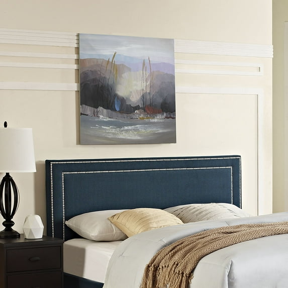 Modway Jessamine Nail Button Headboard, Multiple Sizes and Colors