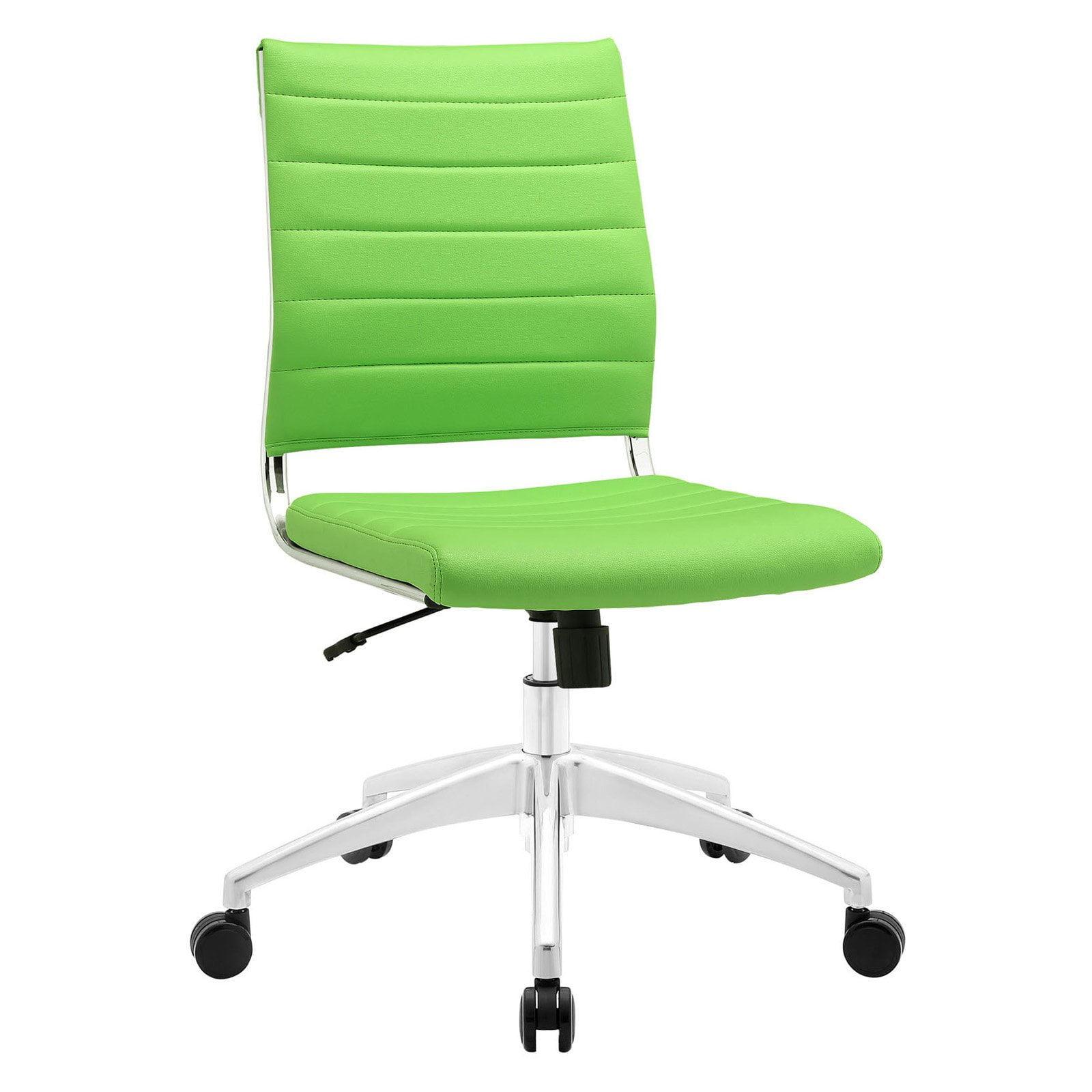 Modway Jive Armless Midback Leatherette Office Chair Multiple Colors Walmart