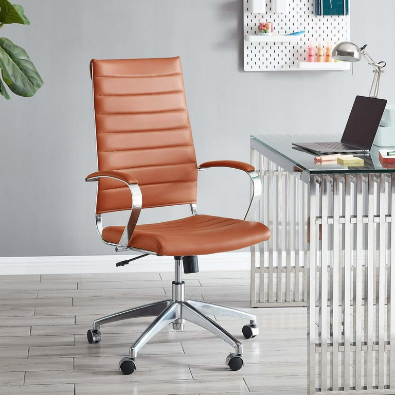Modway Jive Highback Office Chair in Terracotta
