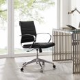 thumbnail image 1 of Modway Jive Mid Back Office Chair in Black, 1 of 9