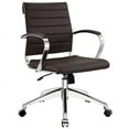 thumbnail image 1 of Modway Jive Mid Back Office Chair in Brown, 1 of 4
