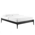 thumbnail image 1 of Modway June Wood Platform Bed Frame, Full, Black, 1 of 7