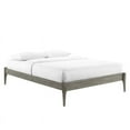 thumbnail image 1 of Modway June Wood Platform Bed Frame, King, Gray, 1 of 8