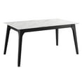 thumbnail image 1 of Modway Juxtapose 63" Rectangular Performance Artificial Marble Dining Table, 1 of 8