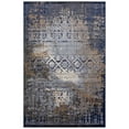 thumbnail image 1 of Modway Kalene Distressed Vintage Turkish 8X10 Area Rug in Blue, Rust and Cream, 1 of 8