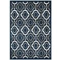 thumbnail image 1 of Modway Kalinda Rustic Vintage Moroccan Trellis 8x10 Area Rug in Ivory, Moroccan Blue and Brown, 1 of 7