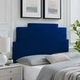 thumbnail image 1 of Modway Kasia Performance Velvet Twin Headboard in Navy, 1 of 10