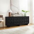 thumbnail image 1 of Knox 71 Inch TV Stand in Black, 1 of 10