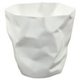 thumbnail image 1 of Modway Lava Modern Durable Plastic Trash Bin in White Finish, 1 of 5