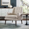 thumbnail image 1 of Modway Leisure Upholstered Lounge Chair in Beige, 1 of 5