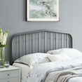 thumbnail image 1 of Modway Lennon Full Modern Powder Coated Iron Headboard in Gray, 1 of 8
