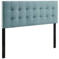 thumbnail image 1 of Modway Lily Biscuit Tufted Full Performance Velvet Headboard in Light Blue, 1 of 7