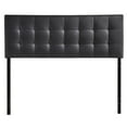thumbnail image 1 of Modway Lily Full Upholstered Faux Leather and Wood Headboard in Black, 1 of 6