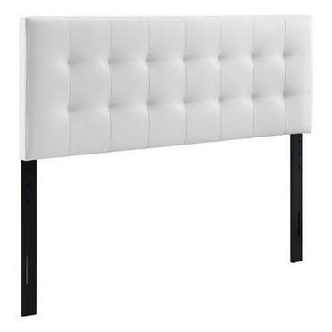 Modway Lily Tufted Headboard, Full, White
