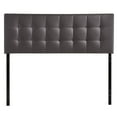 thumbnail image 1 of Modway Lily King Upholstered Faux Leather and Wood Headboard in Brown, 1 of 7