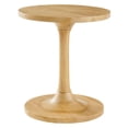 thumbnail image 1 of Modway Lina Round Wood Side Table in Oak, 1 of 9
