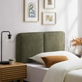 thumbnail image 1 of Lindee Boucle Fabric Twin Headboard in Sage, 1 of 8