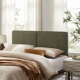 thumbnail image 1 of Modway Lindee King Boucle Fabric Headboard, Sage, 1 of 8
