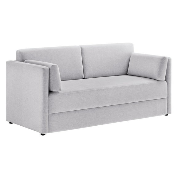 Modway Linden Upholstered Heathered Chenille Sofa