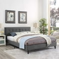 thumbnail image 1 of Modway Linnea Full Bed in Gray, 1 of 5