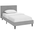 thumbnail image 1 of Linnea Twin Bed Light Gray, 1 of 5