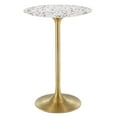 thumbnail image 1 of Lippa 28" Round Terrazzo Bar Table, 1 of 8