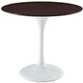 thumbnail image 1 of Modway Lippa 36" Round Walnut Dining Table, Multiple Colors, 1 of 3